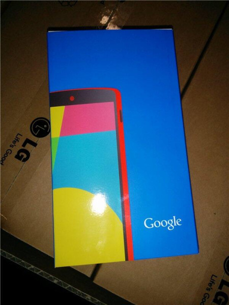 Lg Nexus 5 Red Box