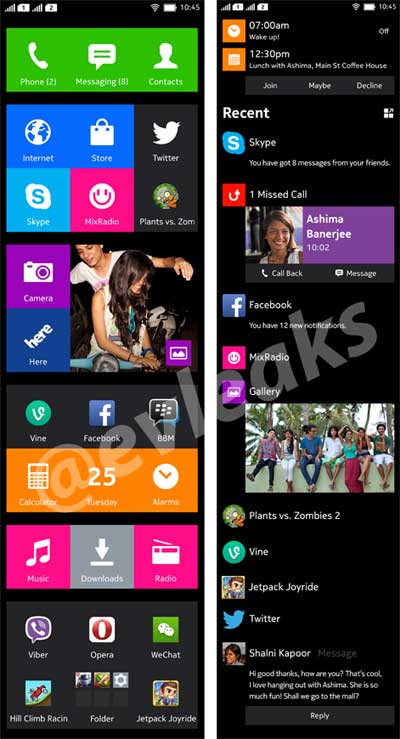 Nokia Normandy Ui Screenshot