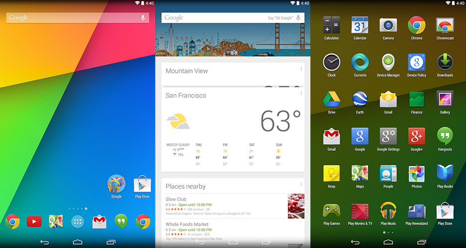 Google Now Launcher Play Store