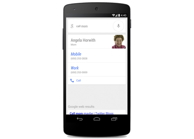 Google Search Android Call By Nickname