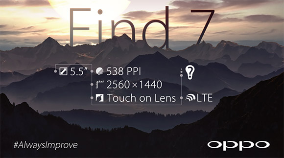 Oppo Find 7 Features