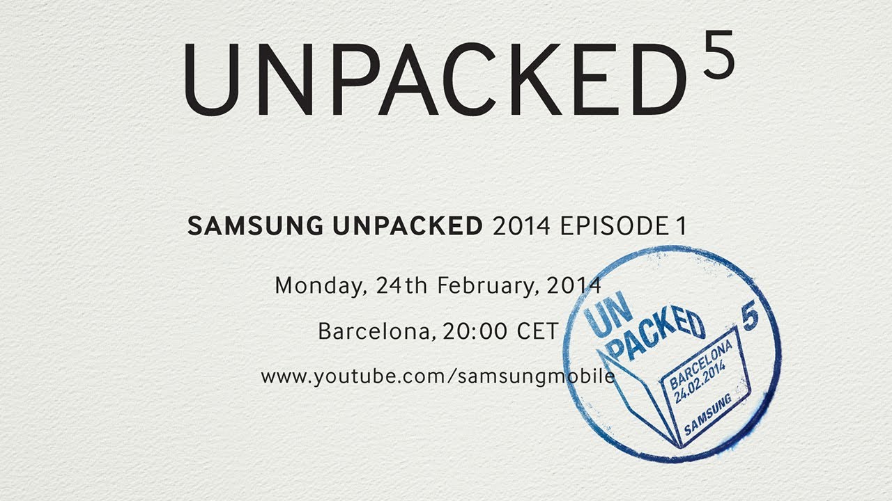 Samsung Unpacked5 Galaxy S5