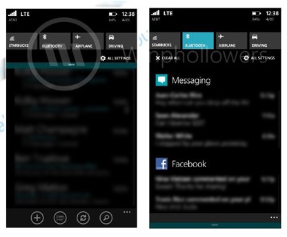 Wp81 Notification Center