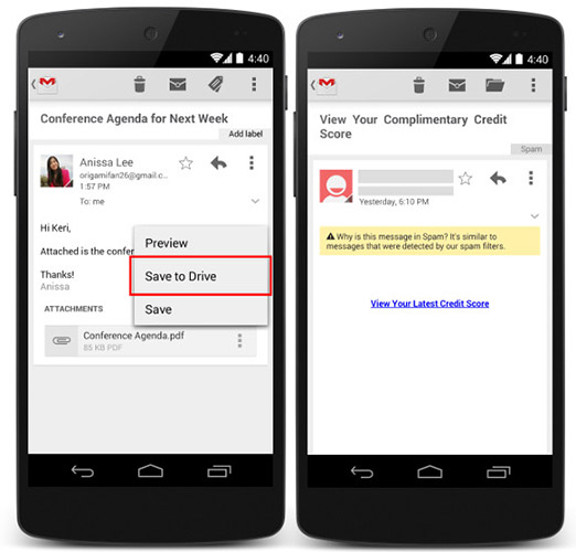 Gmail 4 8 For Android Update