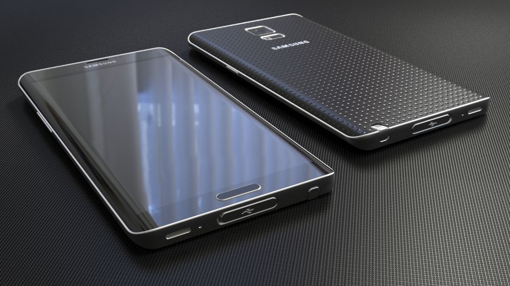 Samsung Galaxy Note 4 Curved Screen Concept