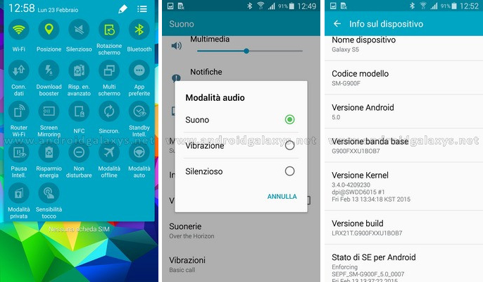 Galaxy S5 Silent Mode