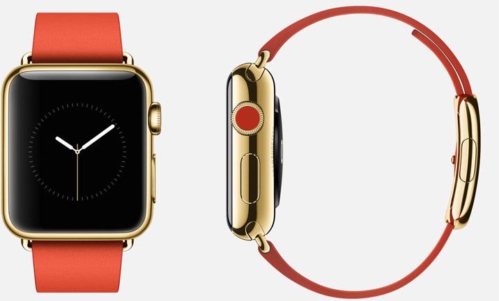 Apple Watch Leather Red