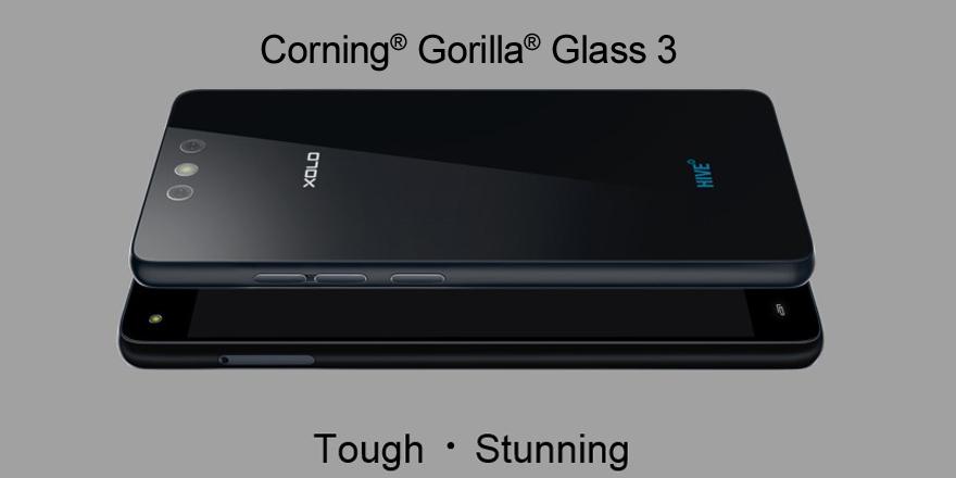 Xolo Black Design Corning Glass 3 Protection Front Back