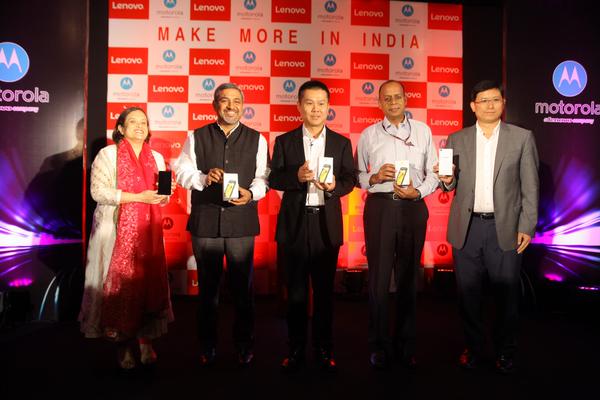 Motorola Lenovo Make In India