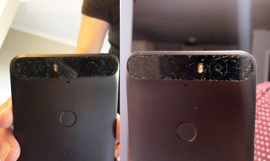Nexus 6p Glass Cracking