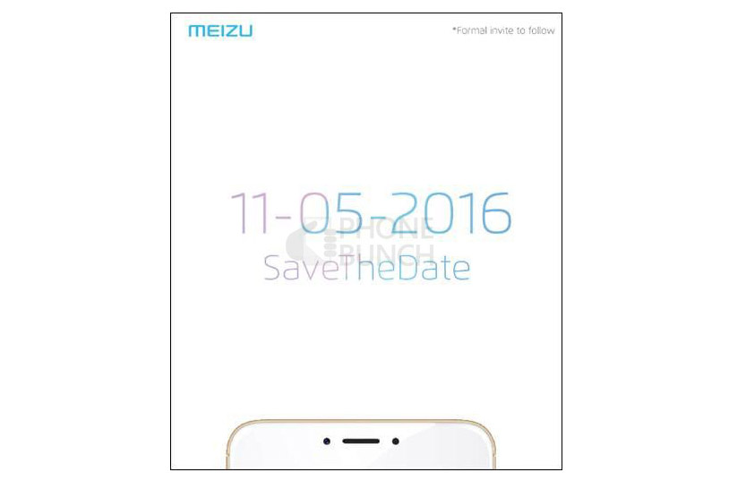 Meizu M3 Note India Launch Invite
