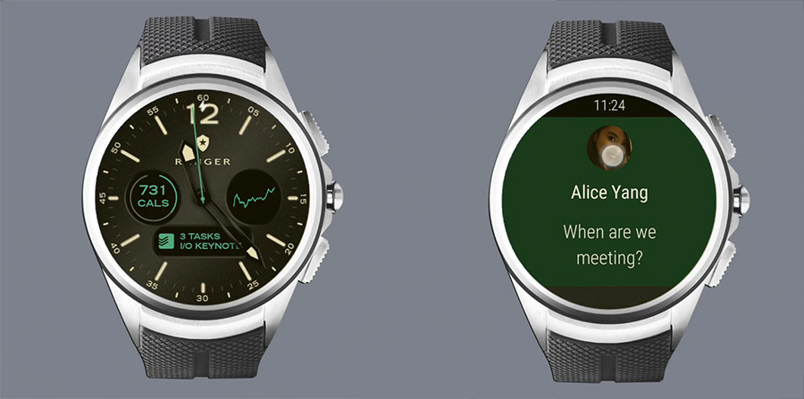 Android Wear 2 Notifications Watch Faces