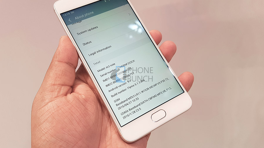 Meizu M3 Note Flyme 5