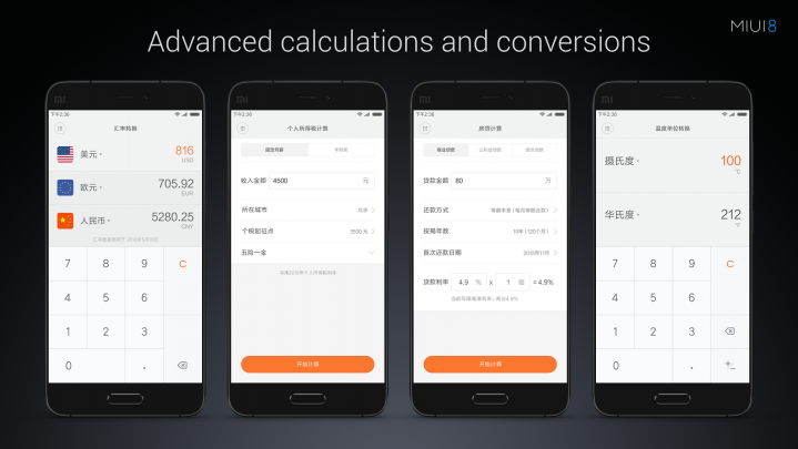 Miui 8 Calculator App