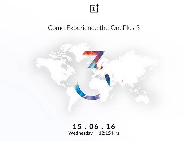 Oneplus 3 India Launch Invite