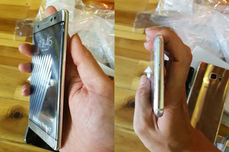 samsung note 7 gold