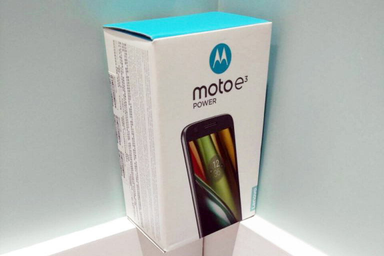 Moto E3 Power Box