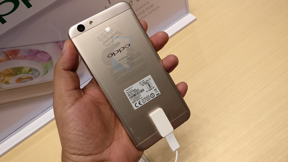 Oppo F1s Back