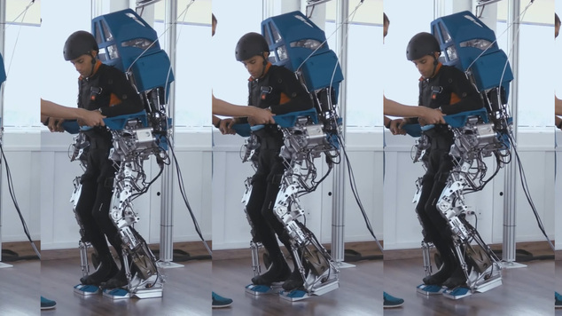 Patient Controlling Robotic Exoskeleton