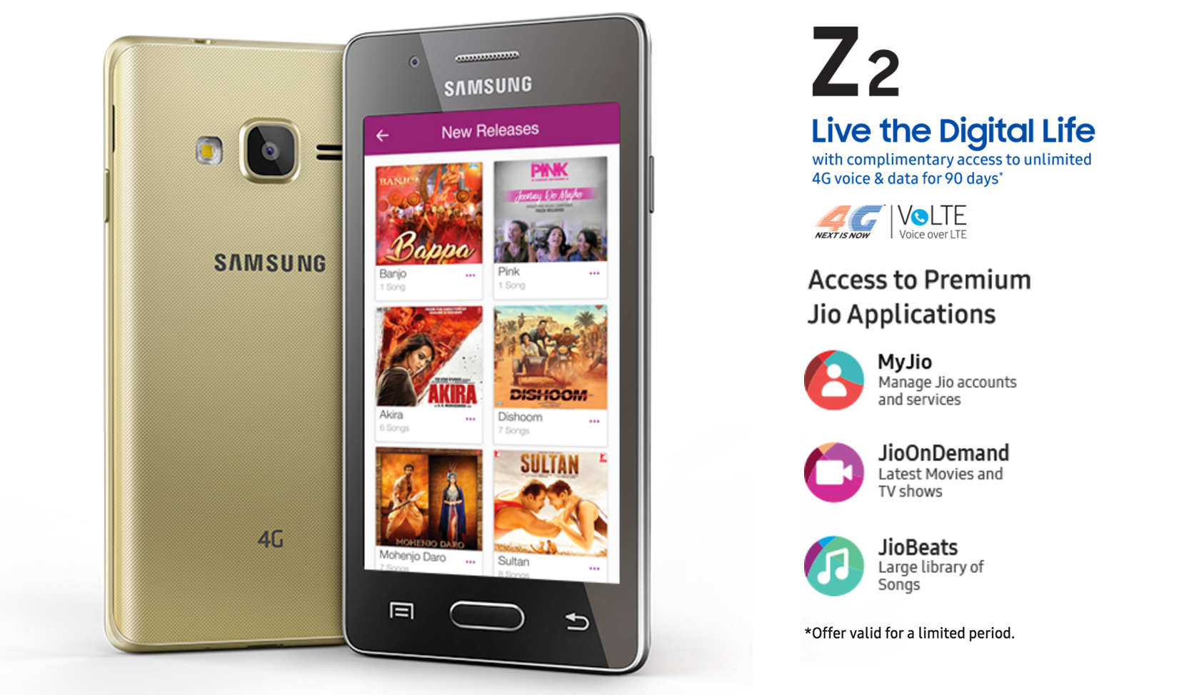 Samsung Z2 India