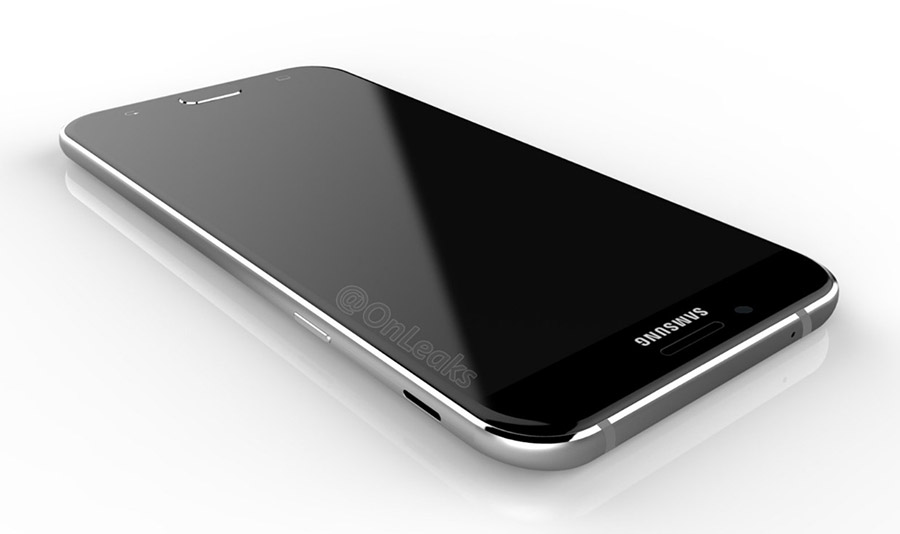 Galaxy A8 2016 render 1