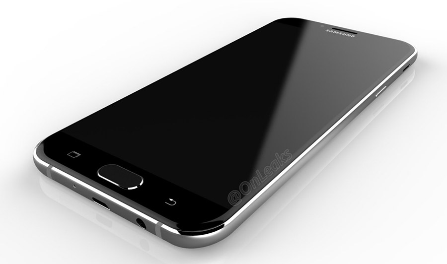 Galaxy A8 2016 render 2