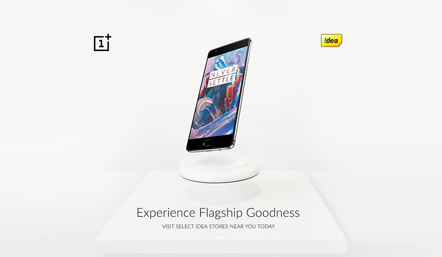 OnePlus 3 Idea offline experience stores