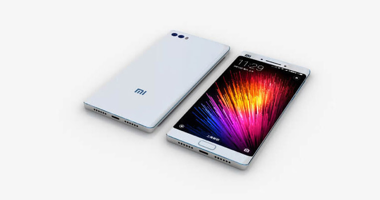 Xiaomi Mi Note 2 renders