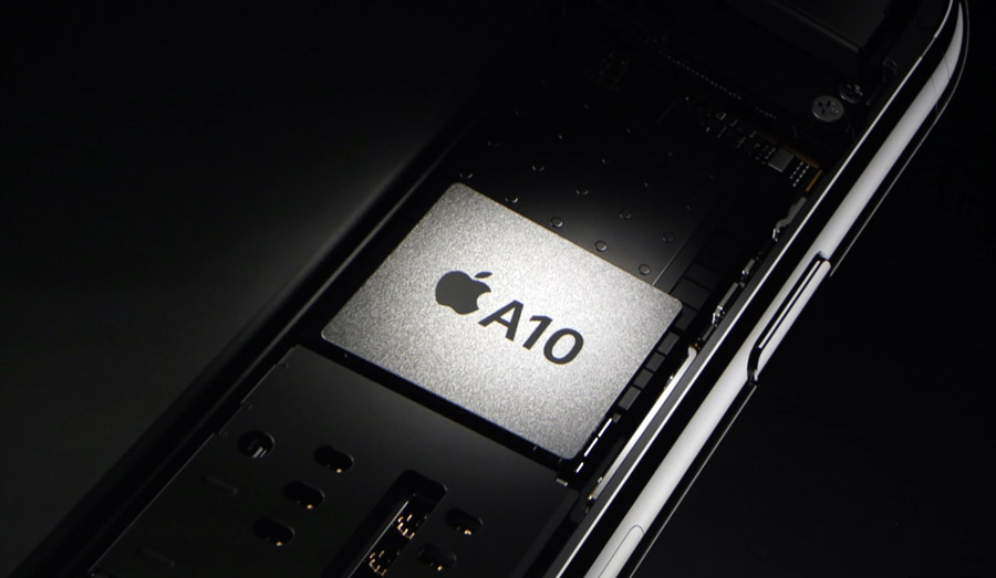 apple a10 quad core chip
