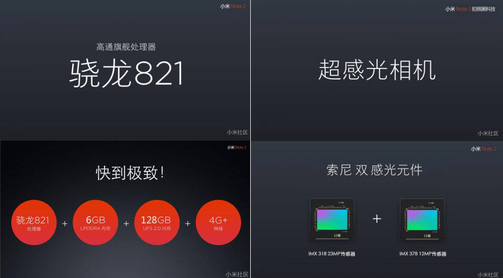 Xiaomi Mi Note 2 hardware Specs