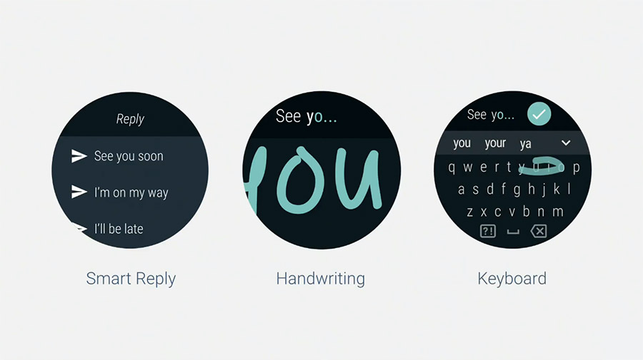 android wear 2 keyboard handwriting