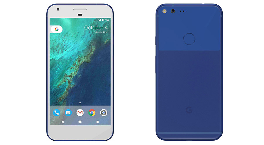 google pixel blue