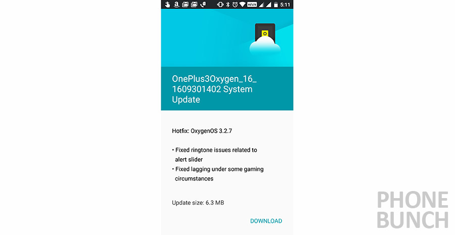 oneplus 3 oxygen os 3 2 7 screenshot