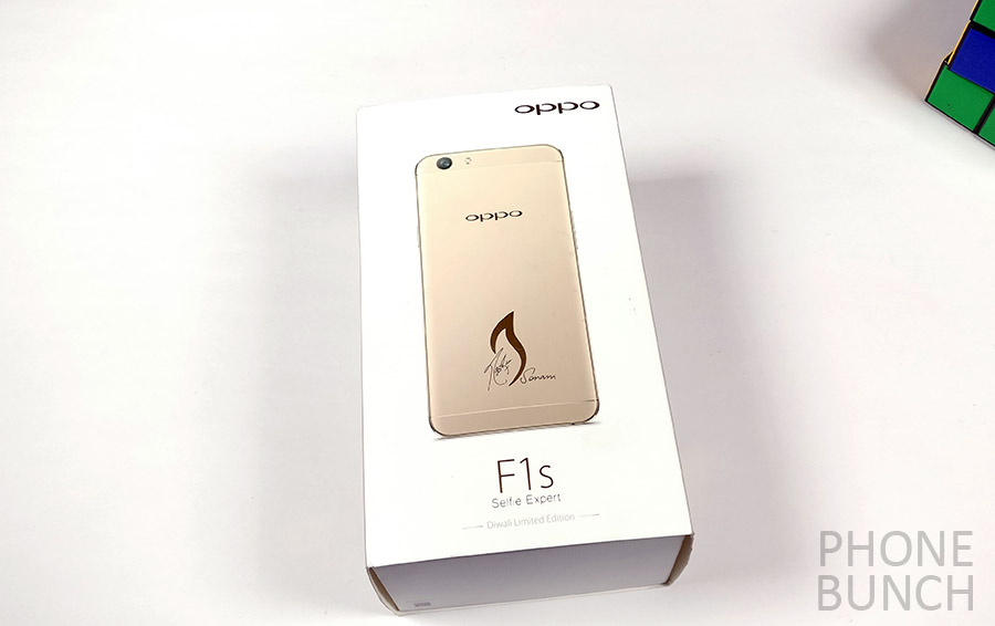 oppo f1s limited edition box pack