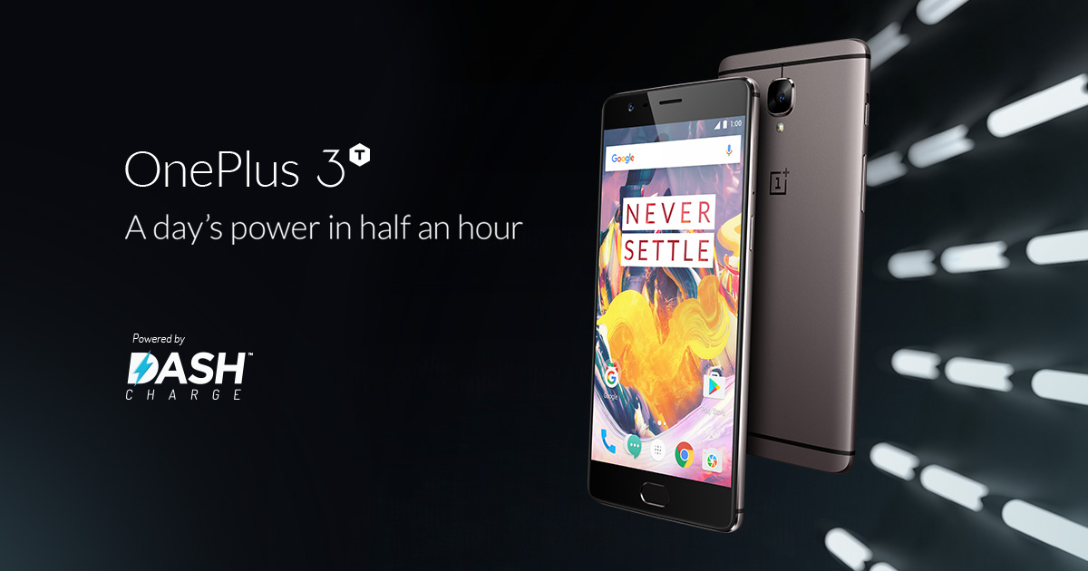 oneplus 3t india launch