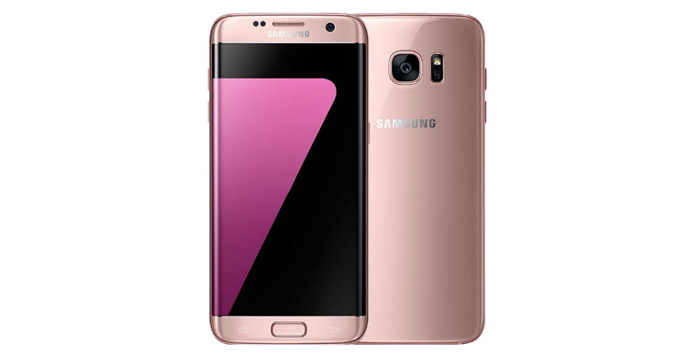 Samsung Galaxy S7edge pink gold