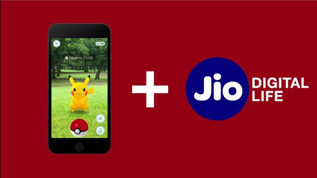 pokemon go reliance jio india