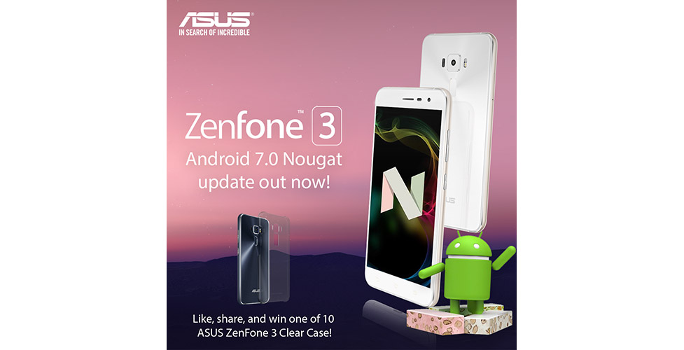 asus zenfone 3 nougat update