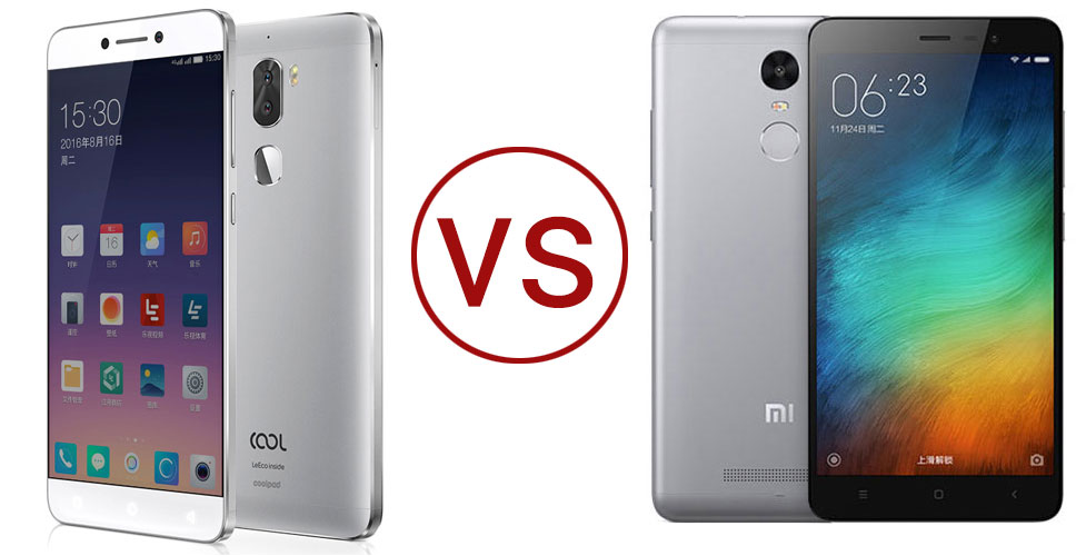 coolpad cool 1 vs redmi note 3 comparison