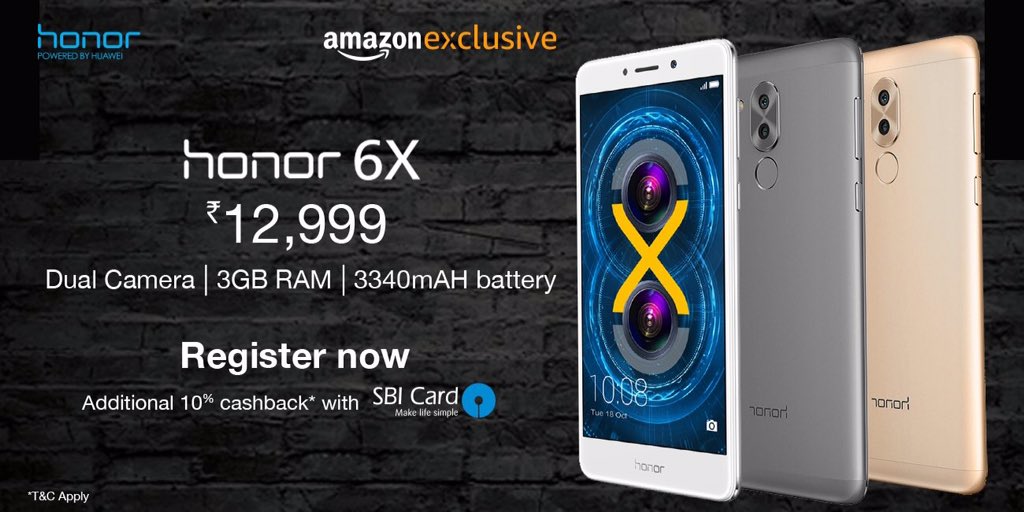 honor 6x india leaked pricing