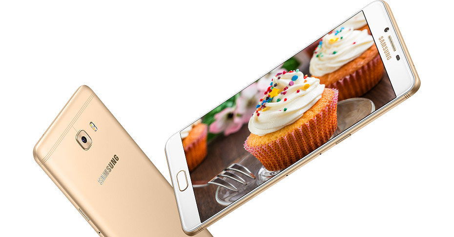 samsung galaxy c9 pro gold 1