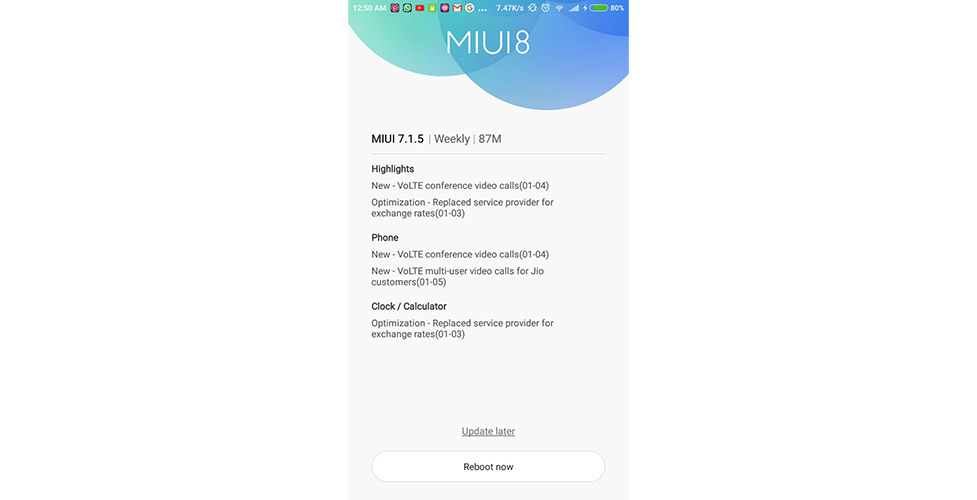 xiaomi redmi note 3 miui 715 beta update