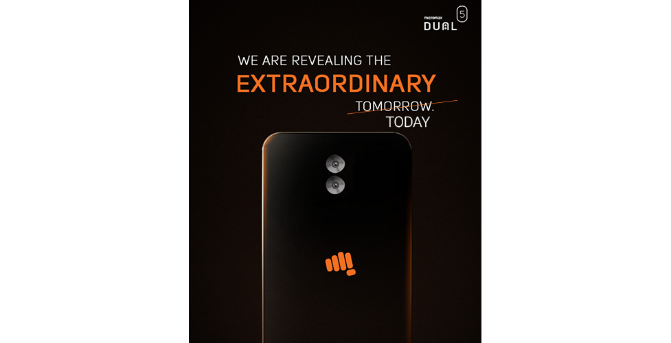 Micromax Dual 5 teaser