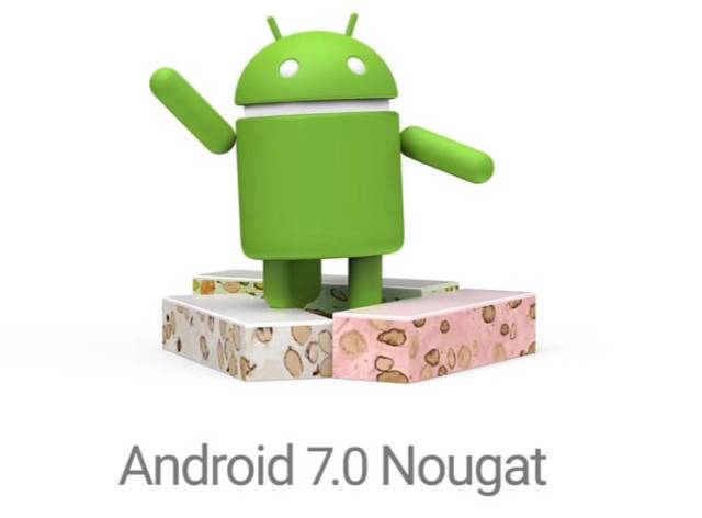 android 7 nougat update.