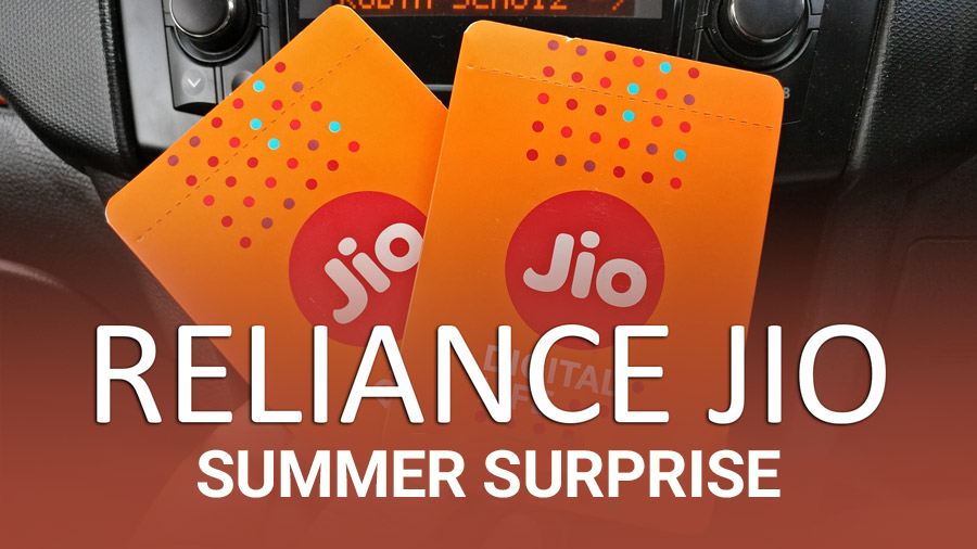 reliance jio summer surprise