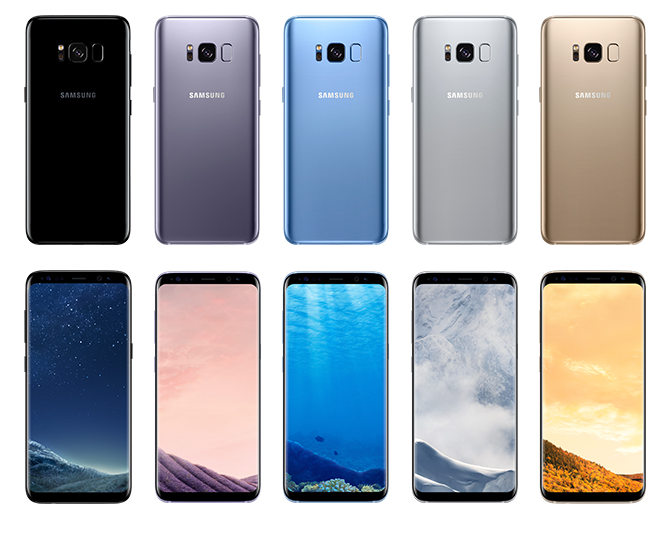 galaxy s8 s8+ colors