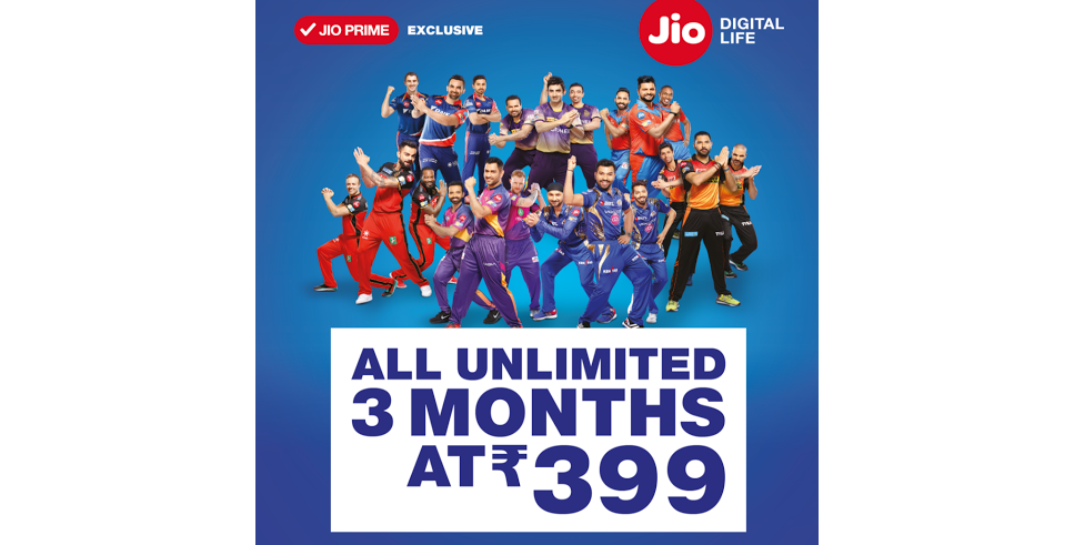 reliance jio 4g 399 all unlimited plan