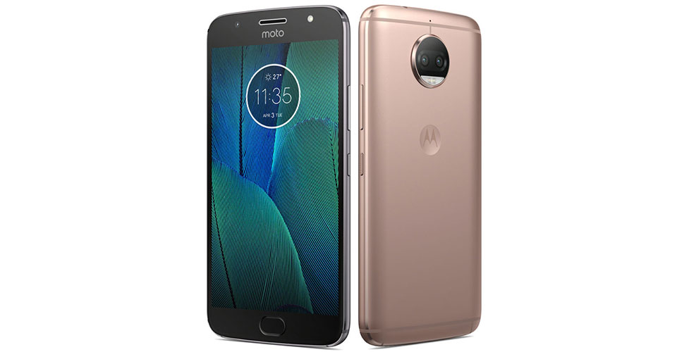 Moto G5S Plus Colors Blush Gold Lunar Grey India