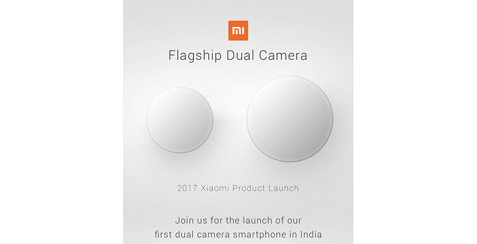 xiaomi mi5x india launch invite