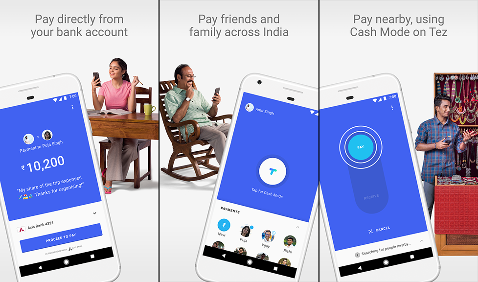 google tez payments app india